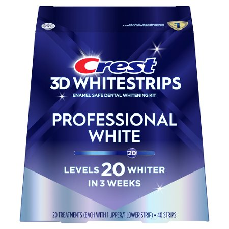 Save $10.00 on ONE Crest 3DWhitestrips (excludes Noticeably White, Classic White and trial/travel size).