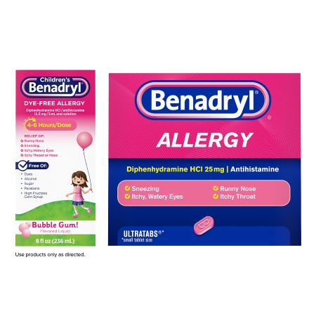 Save $2.00 on any ONE (1) BENADRYL&reg; product