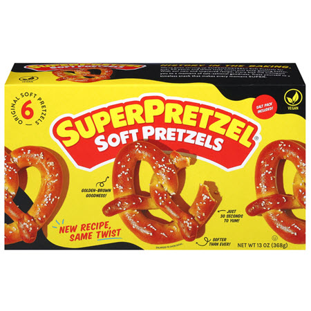 Save $1.50 on any ONE (1) SuperPretzel or Auntie Anne's