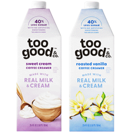 Save $2.00 on any ONE (1) Too Good & Co.&trade; Creamer