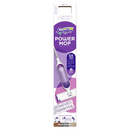Save $8.00 on ONE Swiffer PowerMop Starter Kit (excludes trial/travel size).