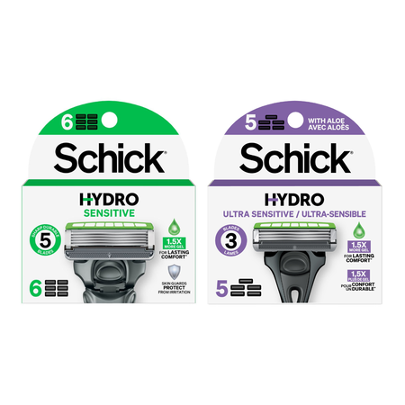 Save $5.00 on any ONE (1) Schick Hydro&reg; Refill (excludes Schick&reg; Disposables and Hydro Silk&reg; Razor or Refill)