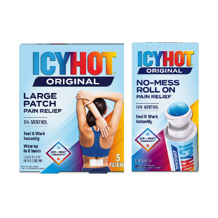 Save $3.00 on any ONE (1) Icy Hot product (excluding 1 ct. Patches, 1.25 oz. Cream, 1.5 oz. Original No-Mess, 1.5 oz. Lido No-Mess)