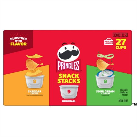 SAVE $4.00 on any ONE (1) Pringles&reg; Snack Stacks 3 Flavor Variety Pack (27 ct.)