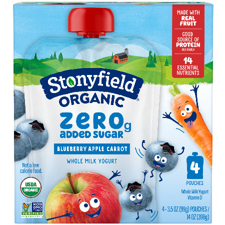Save $1.50 on any ONE (1) Stonyfield Organic Kids or YoBaby Multipack (any variety)