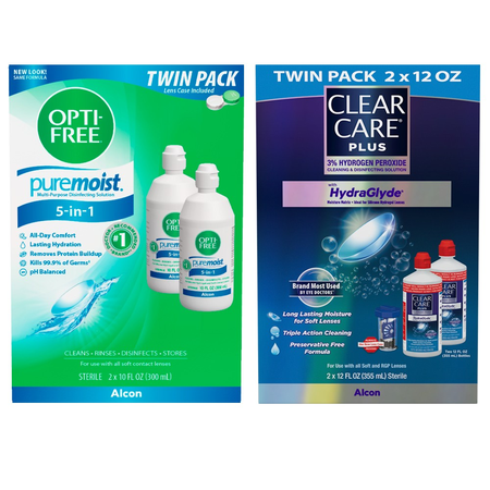Save $6 on any ONE (1) Opti-Free 10oz OR Clear Care 12oz Twin Pack