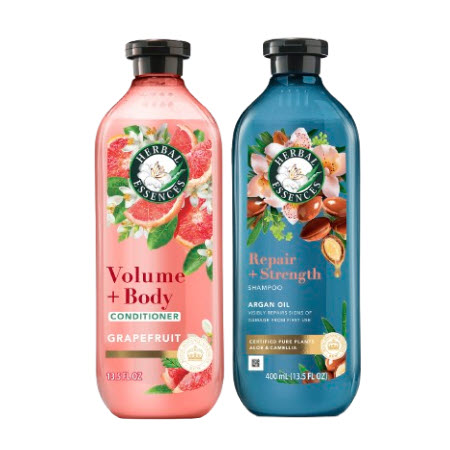 Save $3.00 on any ONE (1) Herbal Essences Pure Plants Blend 13.5 oz (excludes trial/travel size)
