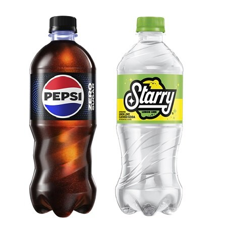 Buy ONE (1) Pepsi-Cola 20oz, Get ONE (1) Starry or Starry Zero Sugar 20oz FREE