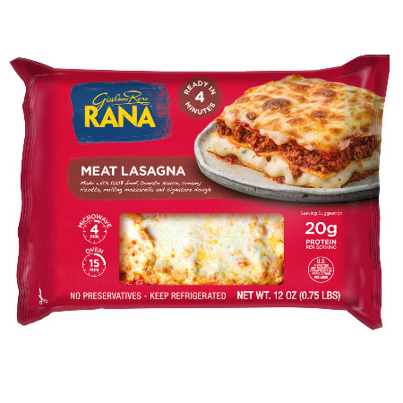 Save $1.00 on any ONE (1) Rana 12oz Meal Kit or Lasagna