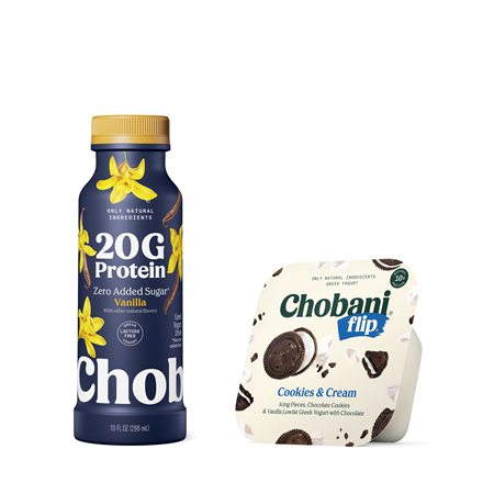 Save $1.00 on any FIVE (5) Chobani&reg; Single Serve Yogurt