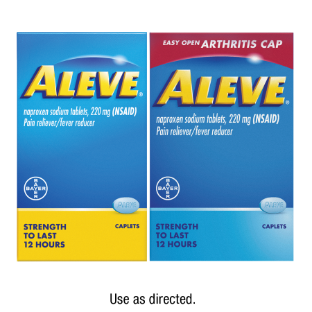 Save $1.50 on any ONE (1) Aleve&reg; product 24ct - 70ct (excludes Aleve-D&reg;)