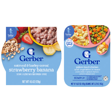 Save $1.00 on any TWO (2) Gerber&reg; Entrees, Meals, or Morning Bowls