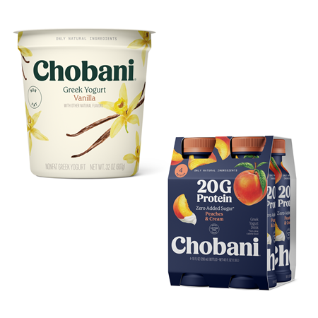 Save $1.00 on any TWO (2) Chobani&reg; Multi-Serve or Multipack Yogurt