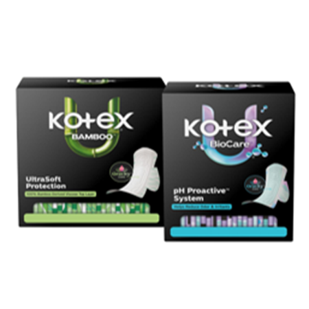 Save $2.00 on any ONE (1) Select Kotex&reg; BioCare or Kotex&reg; Bamboo Pads or Liners
