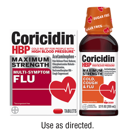 Save $2.50 on any ONE (1) Coricidin® 16ct or larger or liquid 12oz