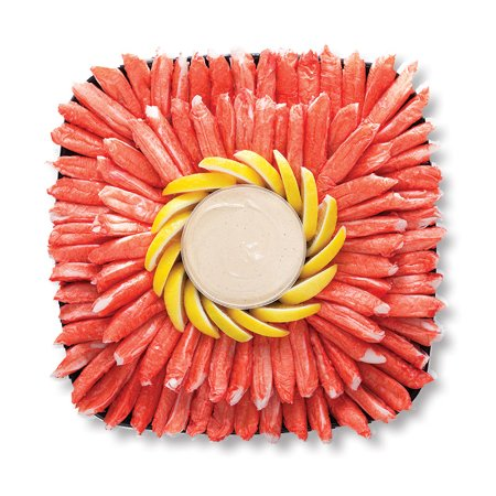 Save $3.40 Off The Purchase of One (1)  Surimi Platter Medium, Ready-to-Eat, Net Weight 72-oz tray