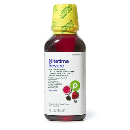 Save $2.00 Off The Purchase of One (1) Publix Nitetime Severe Cough & Flu Relief Berry Flavor, 12-oz bot.