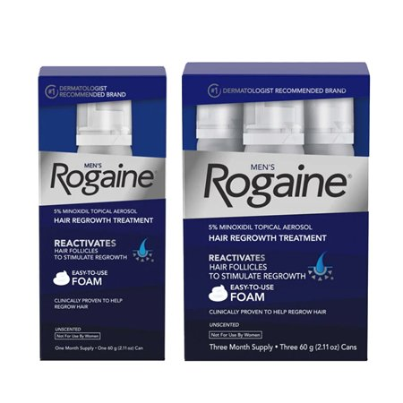 Save $10.00 on any ONE (1) Women's or Men's ROGAINE®  Hair Regrowth Treatment product