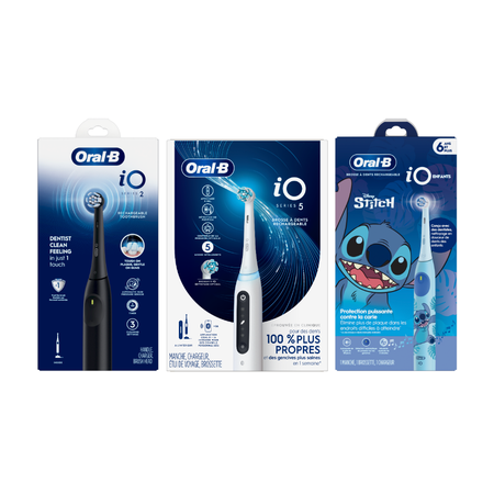 Save $10.00 on ONE Oral-B iO Rechargeable Electric Toothbrush iO2, iO Kids, iO2 Starter Kit, iO3, iO4, or iO5.