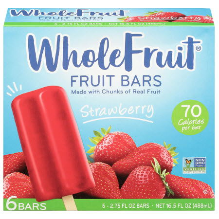 Save $1.50 on any ONE (1) WholeFruit Fruit Bars 6-ct.