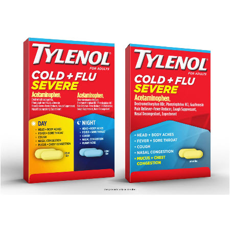 Save $2.00 on any ONE (1) TYLENOL&reg; Cold OR TYLENOL&reg; Sinus product (excludes trial & travel sizes)