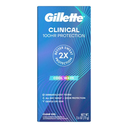 Save $3.00 on ONE Gillette Clinical Antiperspirant or Deodorant (excludes trial/travel size).