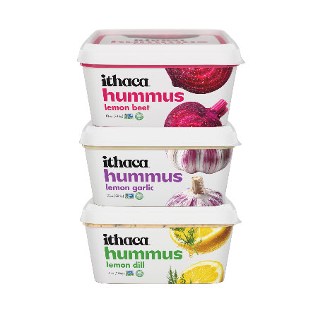 Save $1.00 on any ONE (1) Ithaca Hummus, 10oz.