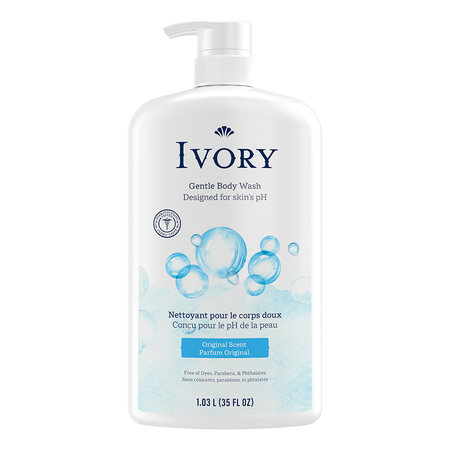Save $1.00 on ONE Ivory Body Wash 27oz or Larger (Gentle or Moisturizing) OR Bar Soap 4ct or Larger.