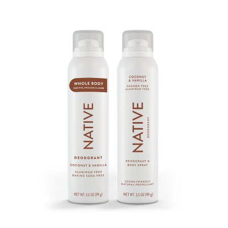Save $3.00 on ONE Native Deodorant Spray Products (excludes trial/travel size)