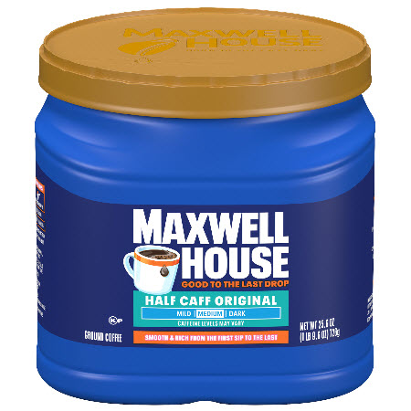 Save $4.00 on any ONE (1) Maxwell House Coffee 23.1-25.6-oz can