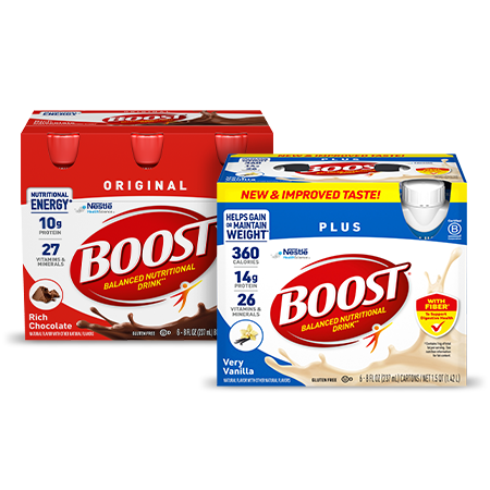 Save $6.00 on any TWO (2) BOOST&reg; Nutritional Drink 4pks or large