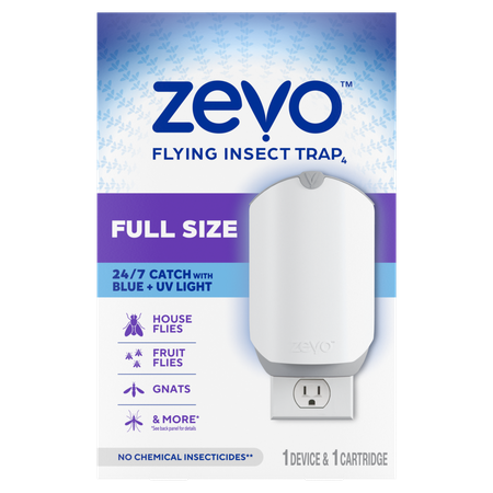 Save $5.00 on ONE Zevo Flying Insect Trap Full Size Starter Kit.