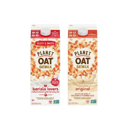 Buy (1) Planet Oat oatmilk 52oz, Get (1) ONE Planet Oat Barista Lover’s 52oz Free (value up to $4.19)