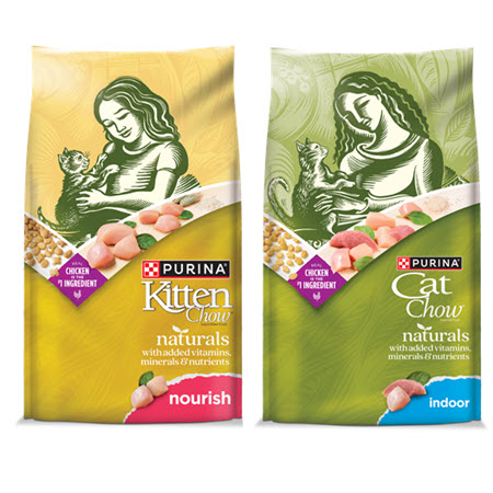 SAVE $6.00 on any TWO (2) individual 3.15 lb bags of Cat Chow&reg; Naturals Dry Cat Food