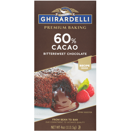 Save $1.00 on any ONE (1) Ghirardelli 4oz Baking Bar