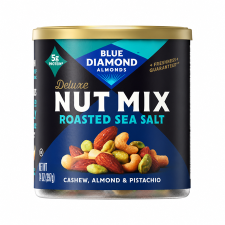 Save $4.00 on any ONE (1) Blue Diamond Deluxe Nut Mix (14 oz. any variety)