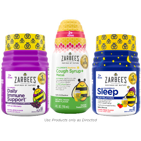 Save $3.00 on any ONE (1) ZARBEE'S&reg; Product