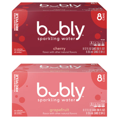 Save $2.00 on any TWO (2) BUBLY 8 pks