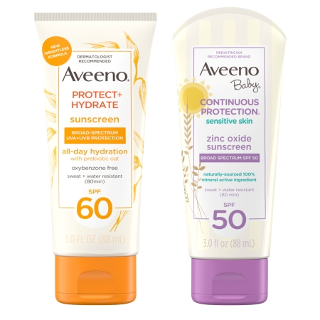Save $3.00 on any ONE (1) AVEENO&reg; Sun adult, kids or baby product