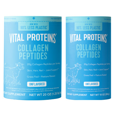 Save $5.00 on any ONE (1) Vital Proteins&reg; Collagen Peptides Powder Canister (Unflavored or Flavored)