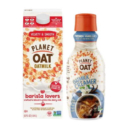 Save $1.00 on any ONE (1) Planet Oat Oatmilk 52oz or Planet Oat Creamer 32oz
