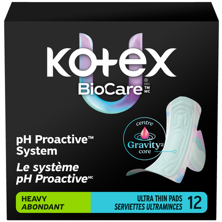 Save $5.00 on any TWO (2) Kotex Biocare liners or pads