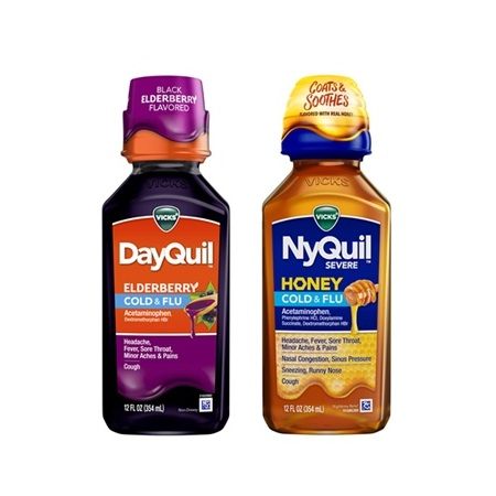 Save $1.50 on ONE (1) Vicks DayQuil, NyQuil or Formula 44 12 oz or 24-48 ct