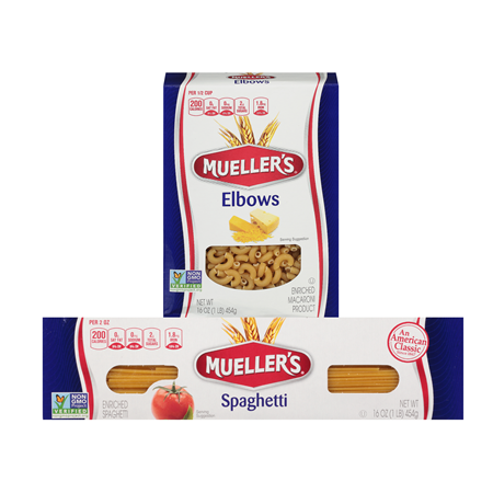 Save $0.75 on any TWO (2) Mueller's® Pasta Boxes