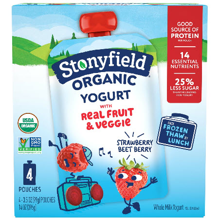 Save $1.50 on any ONE (1) Stonyfield Organic YoBaby or Kids Multipack (any variety)