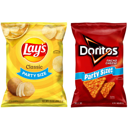 Save $3.00 on any TWO (2) Frito-Lay Party Size