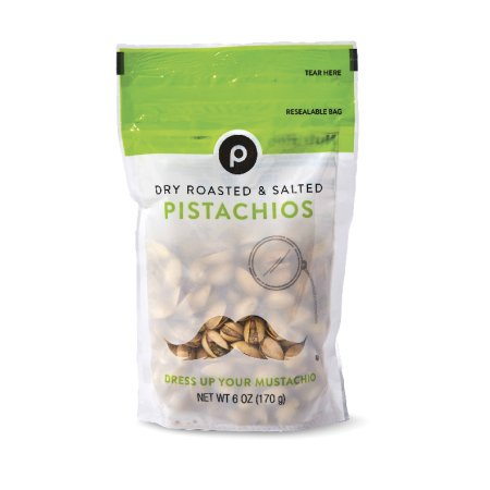 Save $1.00 Off The Purchase of One (1)  Publix Pistachios Dry Roasted & Salted, 6-oz bag