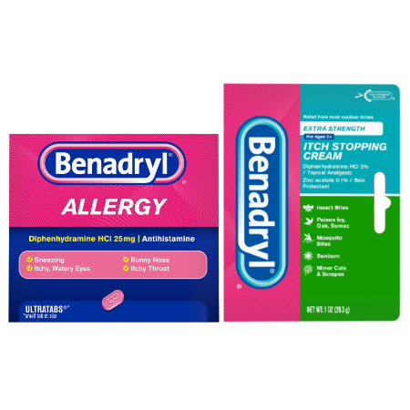 Save $2.00 on any ONE (1) BENADRYL&reg; product (excludes trial/travel sizes)