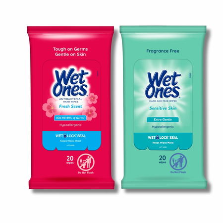 Save $0.50 on any ONE (1) Wet Ones® Hand Wipes Travel Pack