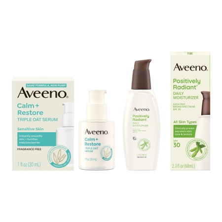 Save $5.00 on any ONE (1) AVEENO&reg; Facial Moisturizer, Serum or Treatment